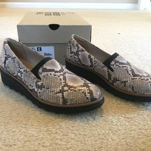 Collection by Clarks - Sharon Dolly - Brown Snake Python Brun